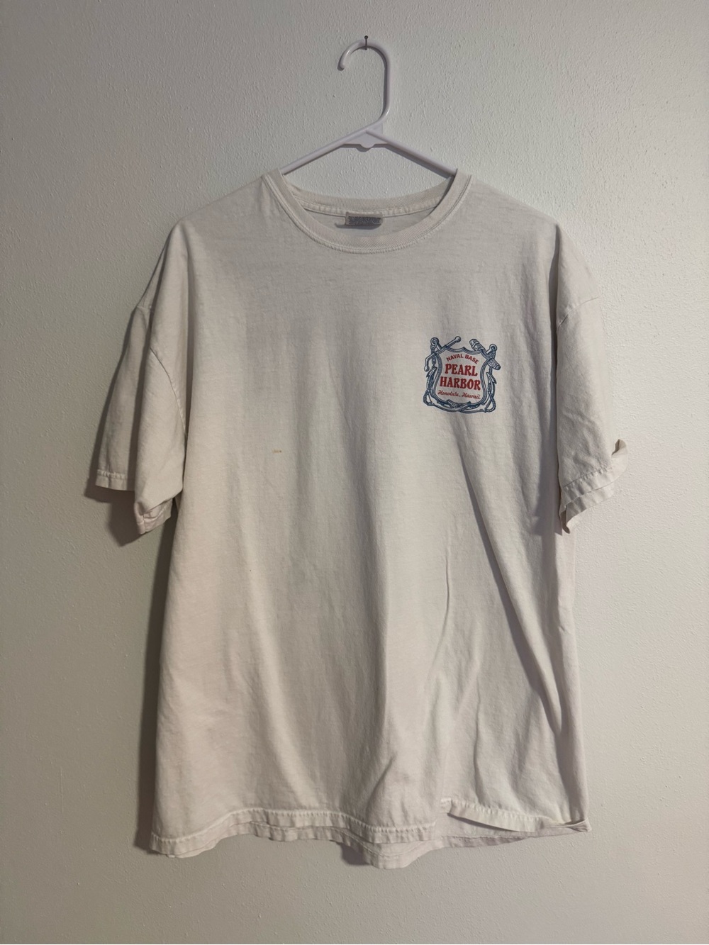 Pearl Harbor White Short-Sleeve Graphic T-Shirt